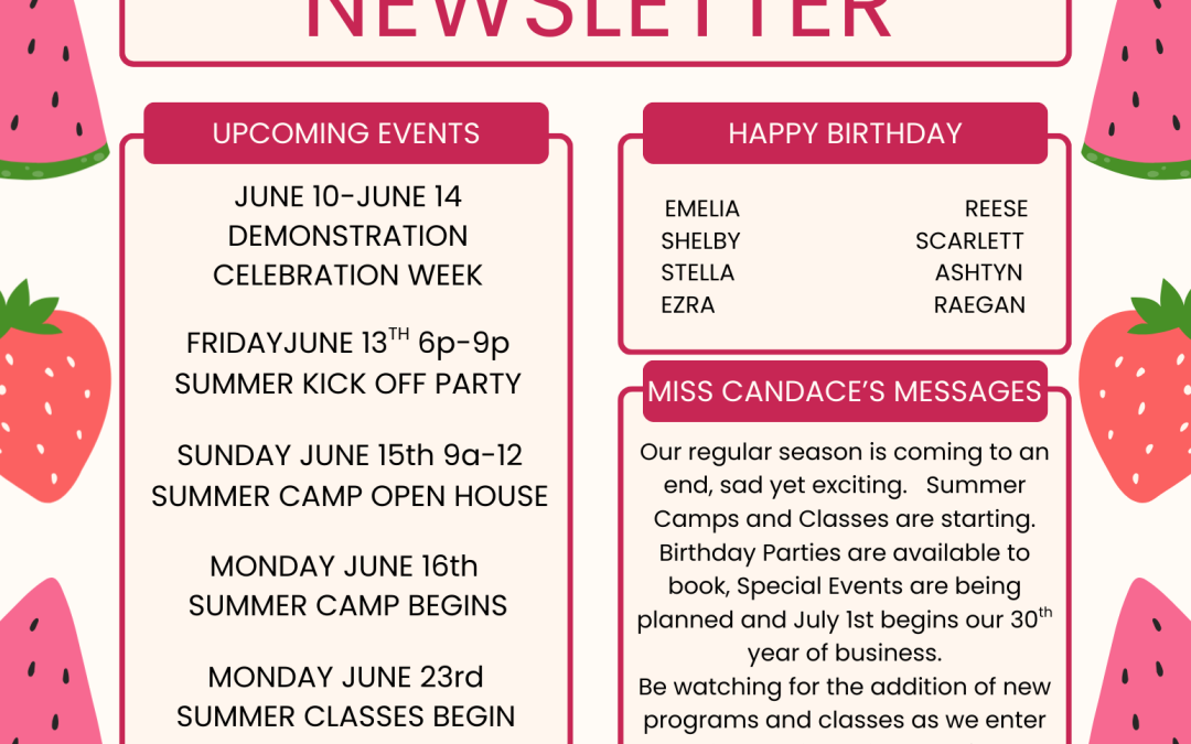 June 2025 Newsletter