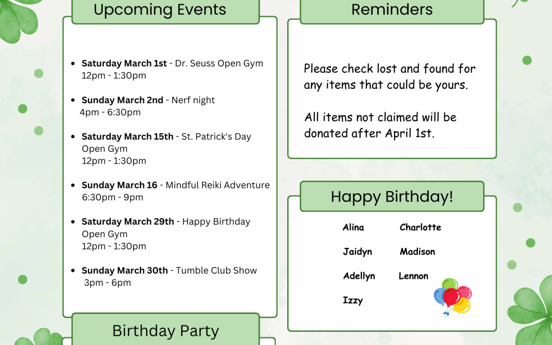 March 2025 Newsletter