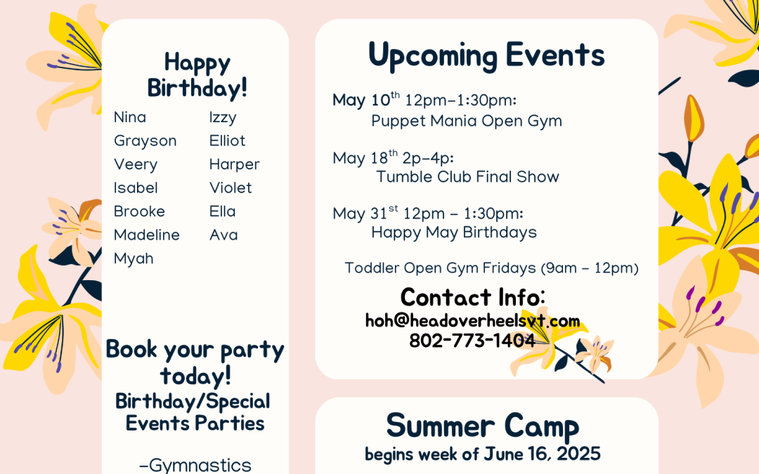 May 2025 Newsletter