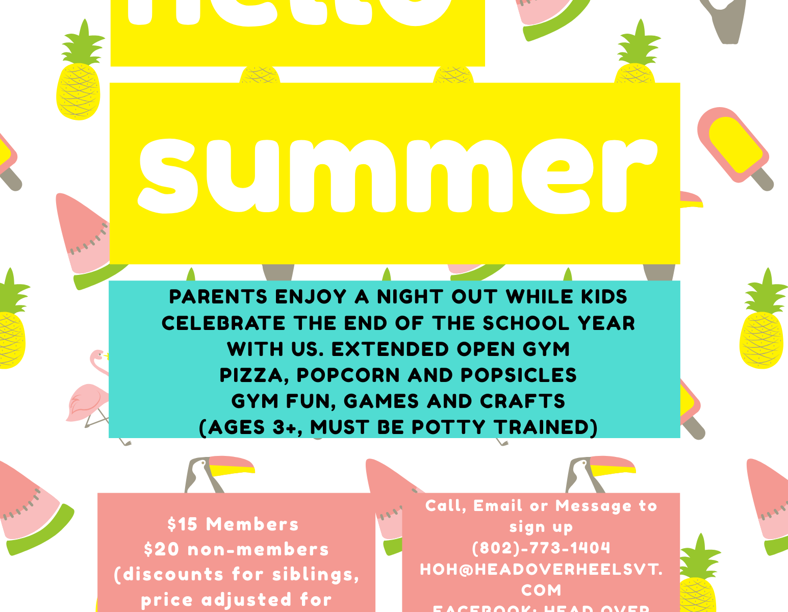 Summer kick off party 2025